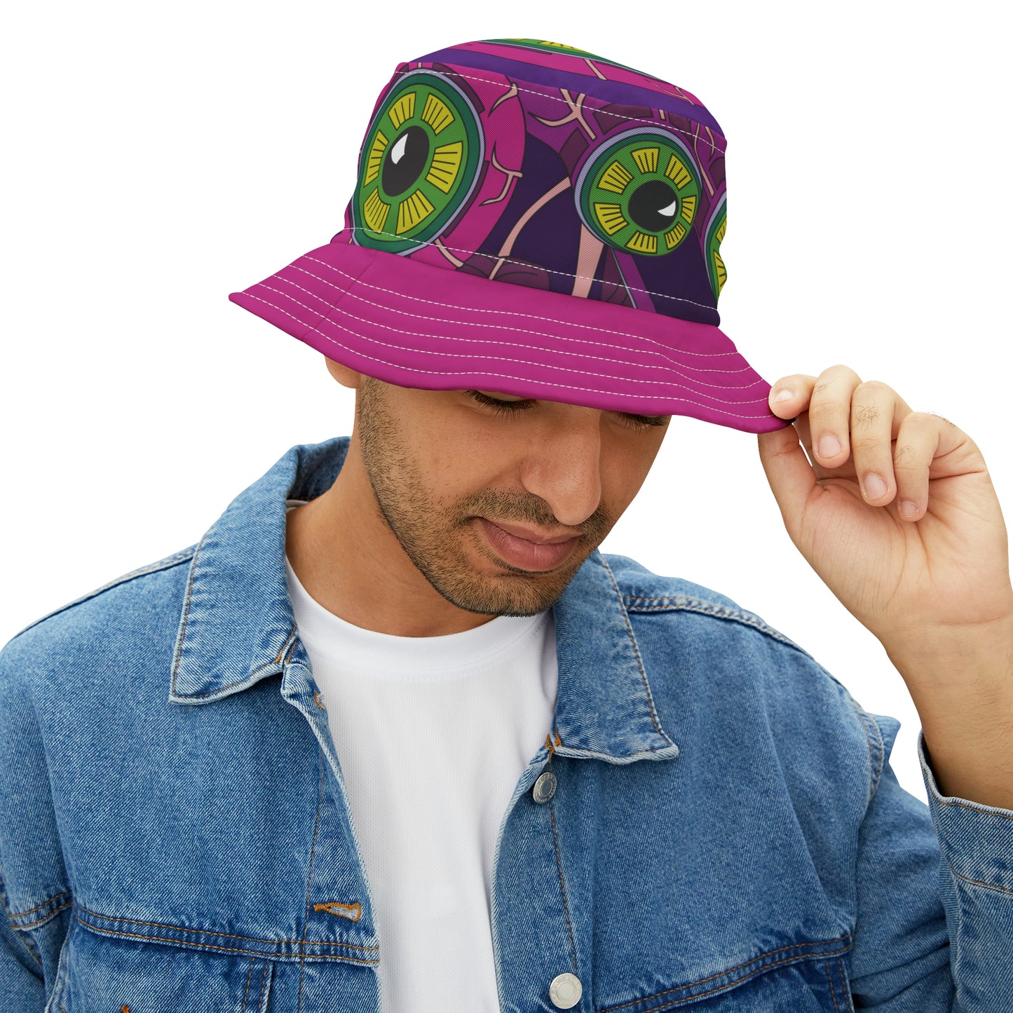 Bush Stalking Bucket Hat - Iris-candy