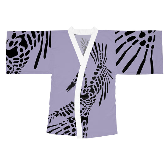 Fossil Blot Kimono Robe