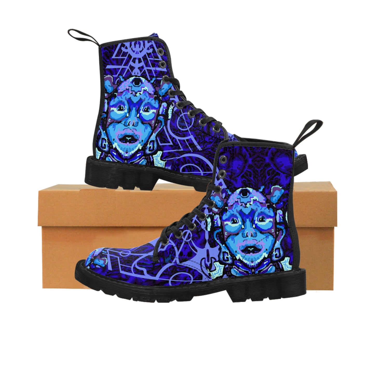 Midnight Blue Cosmic Maya boots