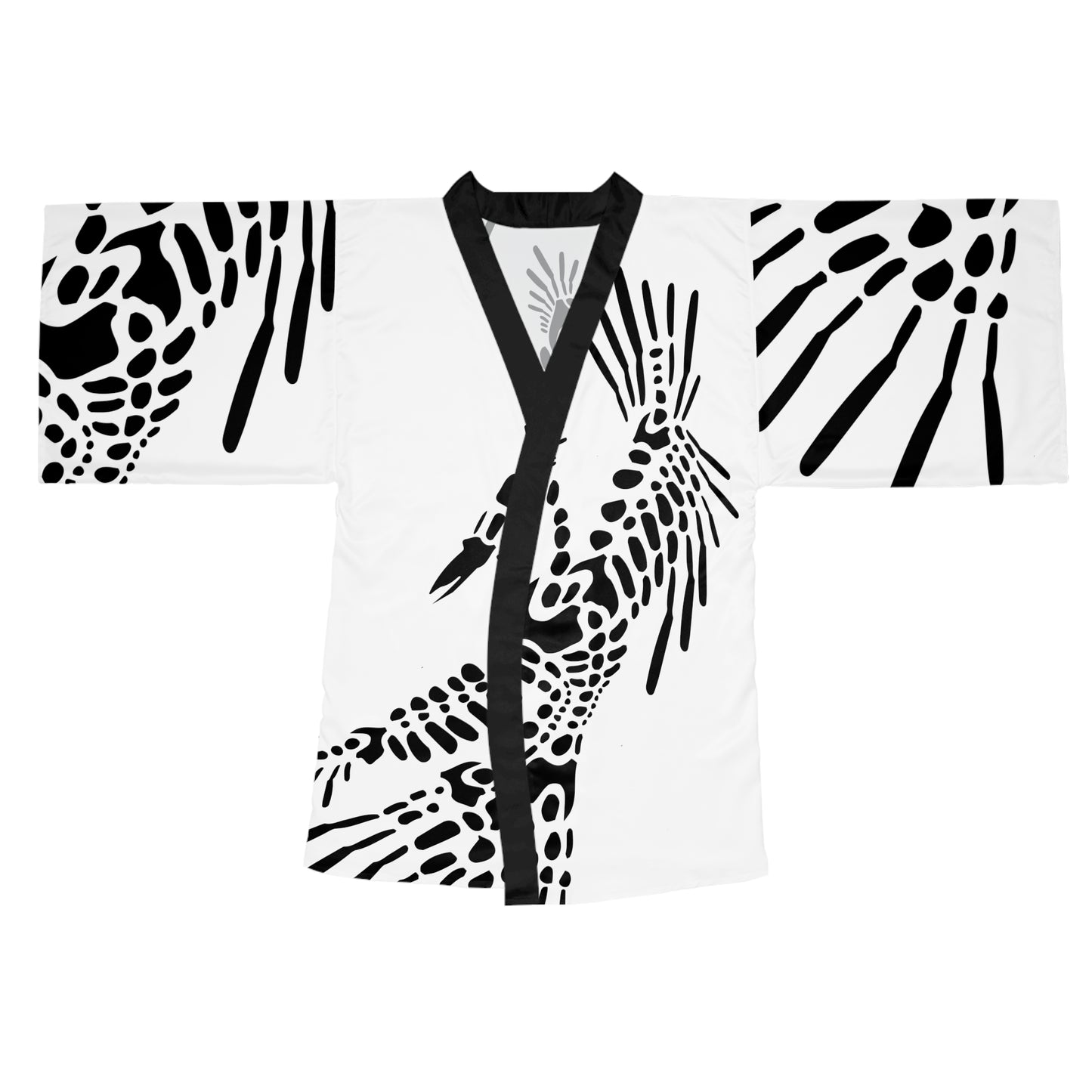 Fossil Blot Kimono Robe