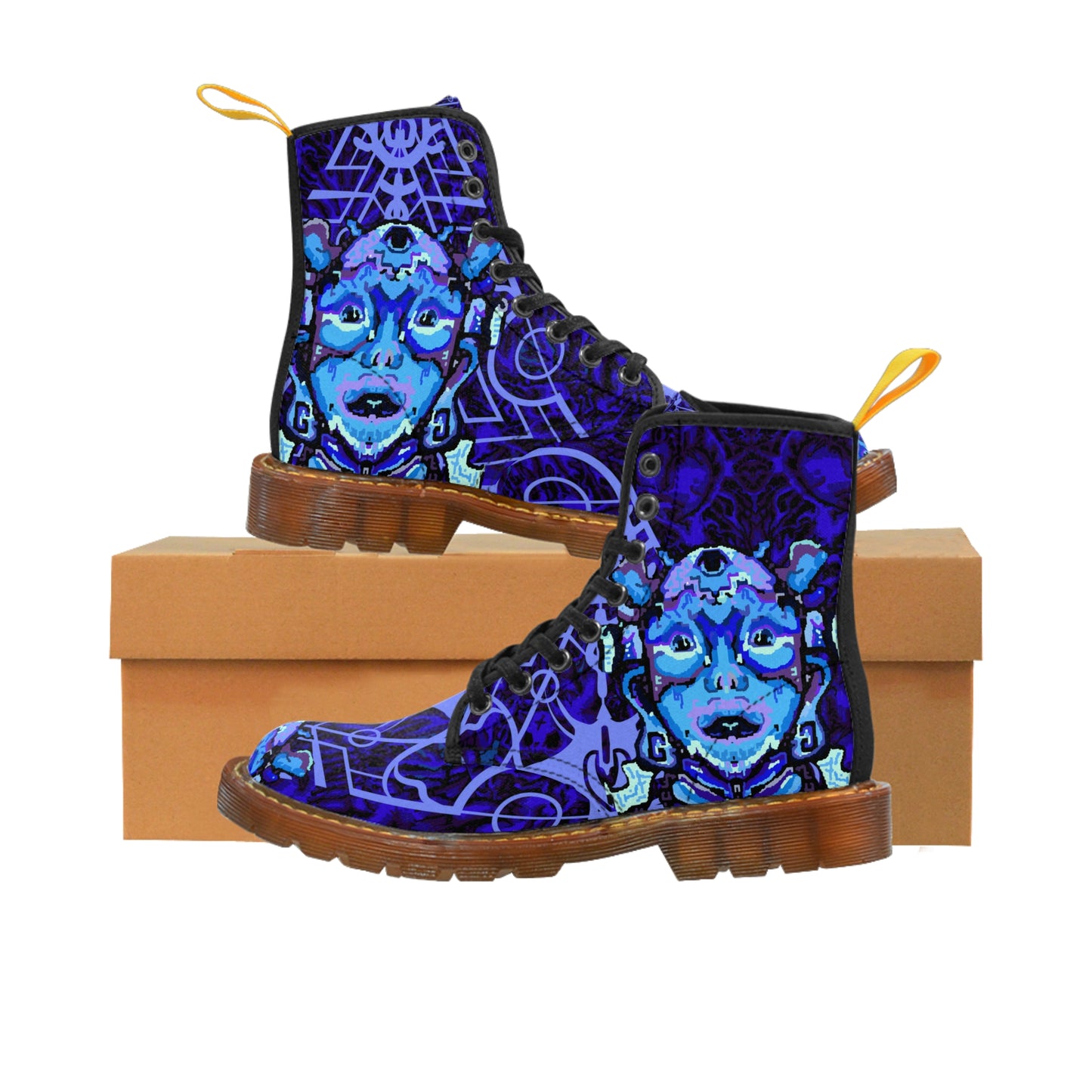 Midnight Blue Cosmic Maya boots