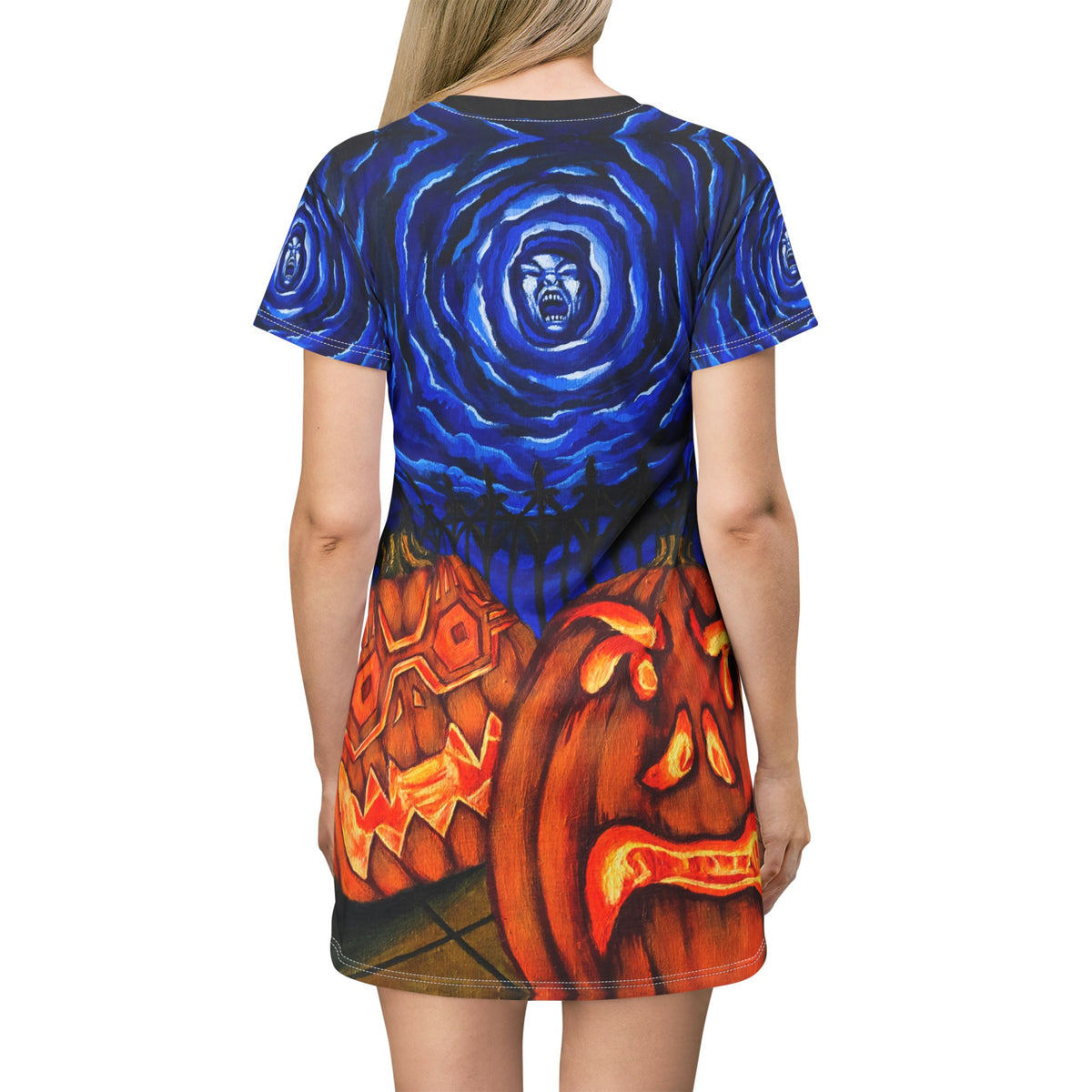 Howling Moon T-Shirt Dress