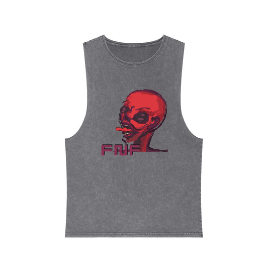 Fiend and foes Stonewash Tank Top
