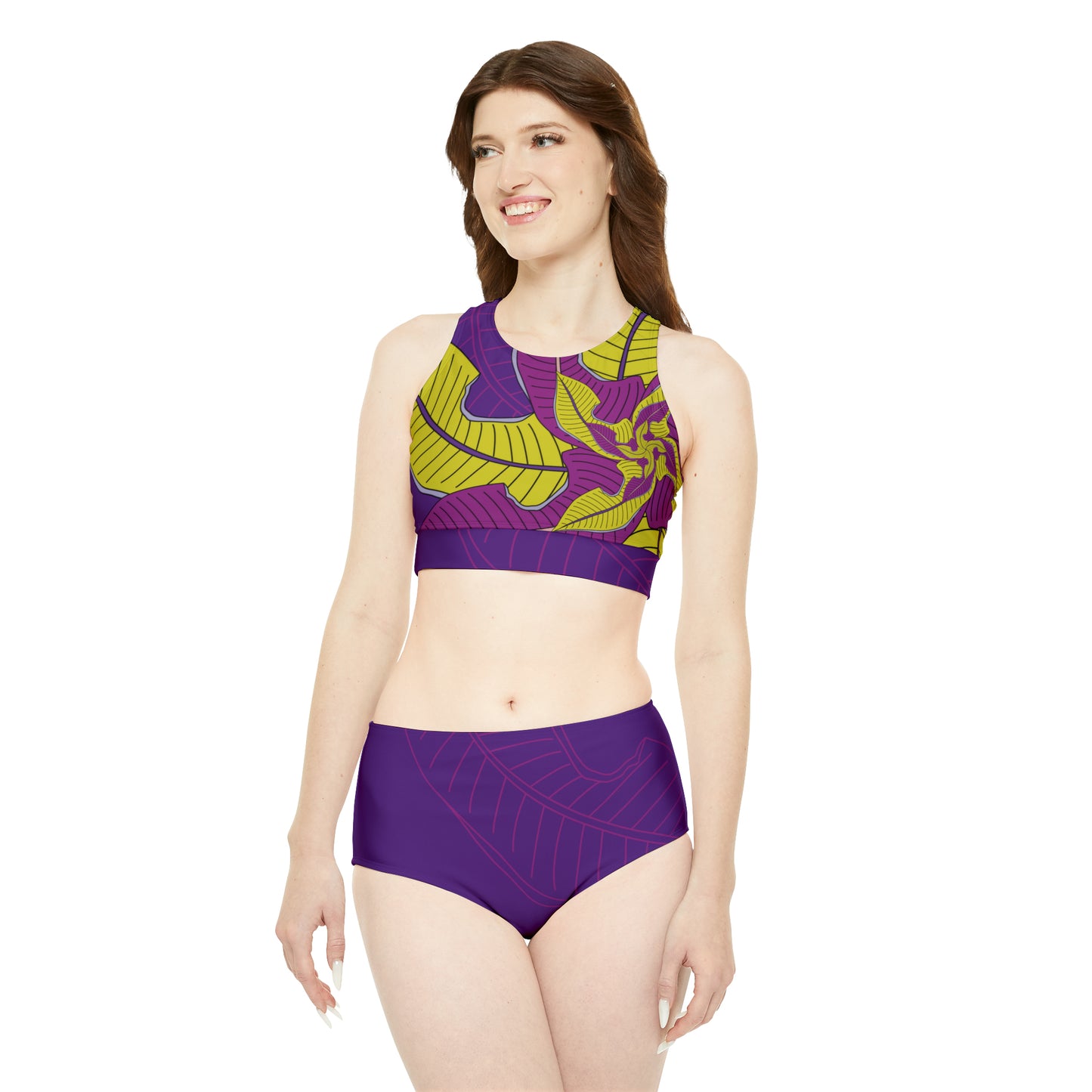 Bush Stalking Bikini Set - Leaf-me-alone
