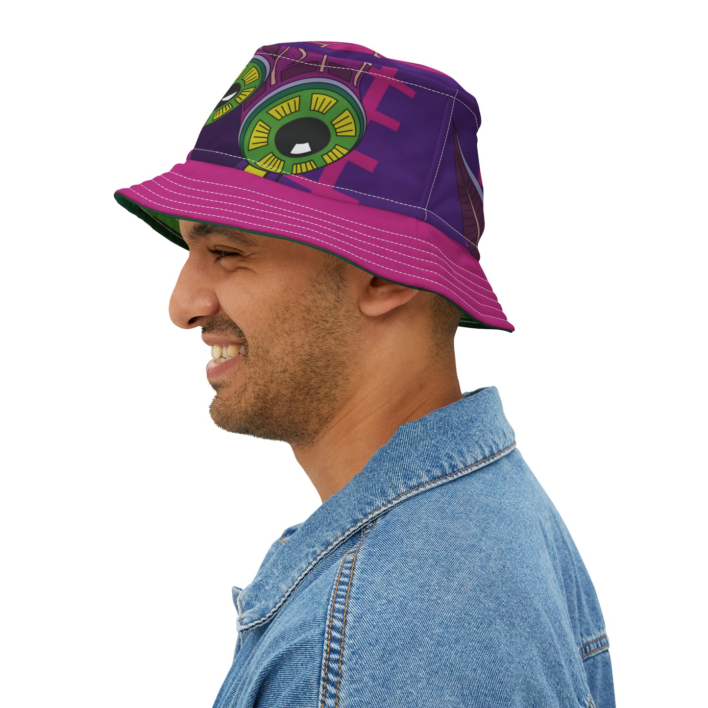 Bush Stalking Bucket Hat - Iris-candy